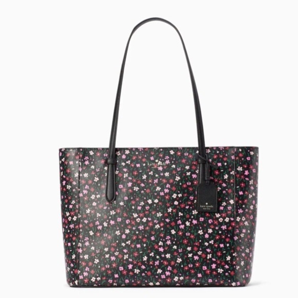 Kate Spade Schuyler Splendid Ditsy Medium Floral Tote Bag NWT